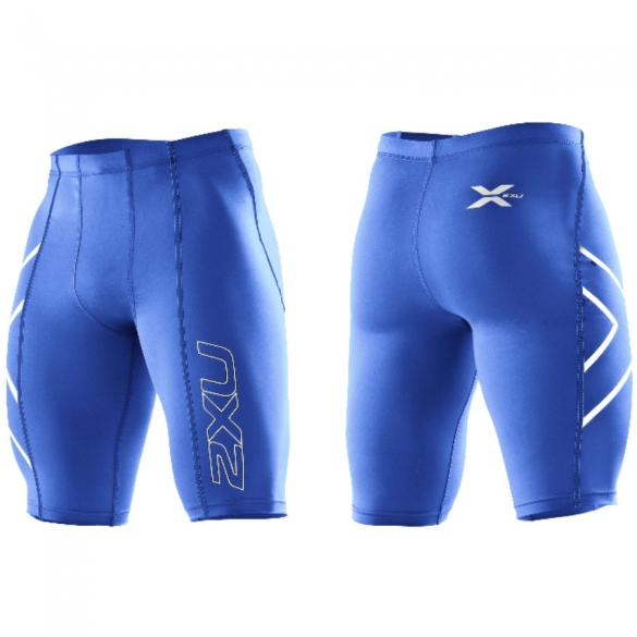 2XU Compressie Short MA1931b blauw heren MA1931bRYB/RYB
